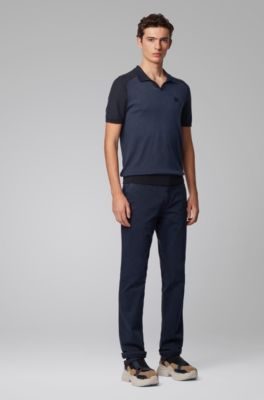 cotton linen polo