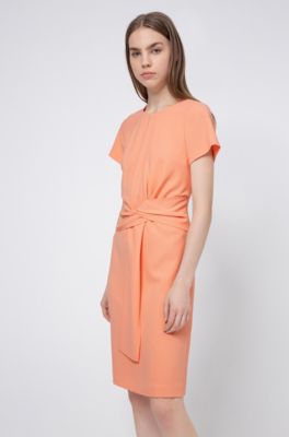 hugo boss orange dress