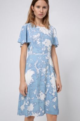 hugo boss midi dress