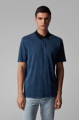 relaxed fit polo shirts