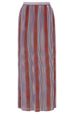 multi coloured maxi skirt