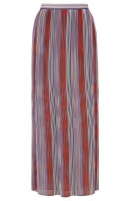 multi coloured maxi skirt