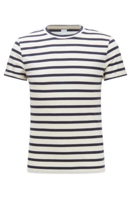 hugo boss striped t shirt