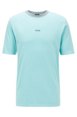 turquoise shirt