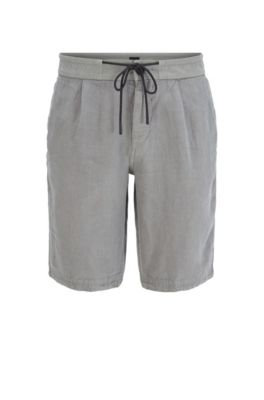 grey hugo boss shorts