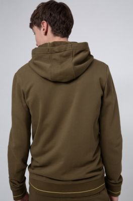 hugo boss khaki sweatshirt