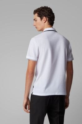 hugo boss polo zipper