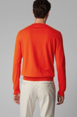 hugo boss sweatshirt orange