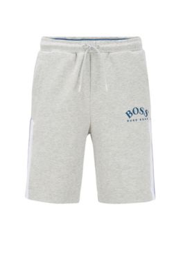 mens grey hugo boss shorts