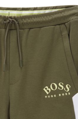 khaki hugo boss tracksuit