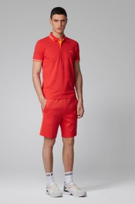hugo boss red tracksuit
