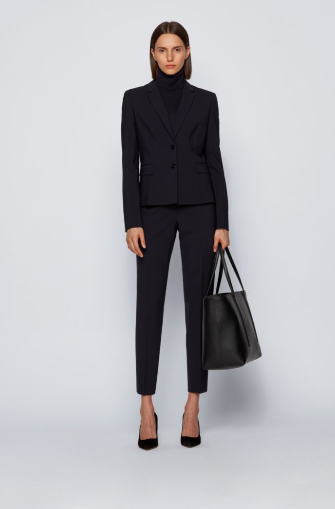 Boss ショッパーバッグ イタリアングレインレザー ハングタグ