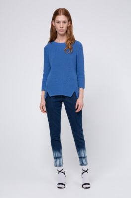 hugo boss zip neck