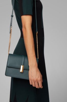 hugo boss leather crossbody bag