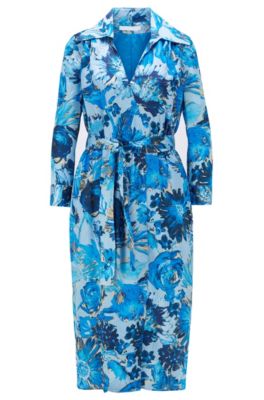 hugo boss floral dress