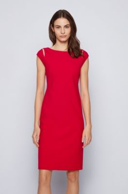 Women's Business Dresses | Red | HUGO BOSS