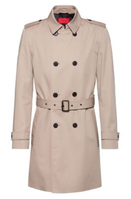 hugo boss men's trench coat