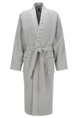 BOSS - Waffle-structured dressing gown 