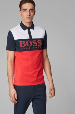 boss regular fit polo