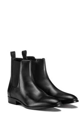 hugo boss zip boots