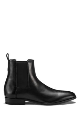 leather soled chelsea boots