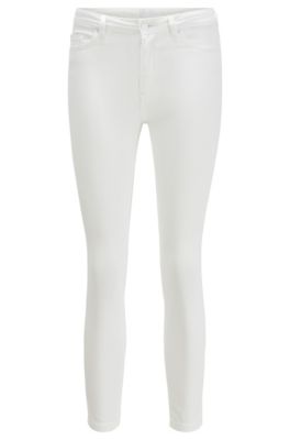 white hugo boss jeans