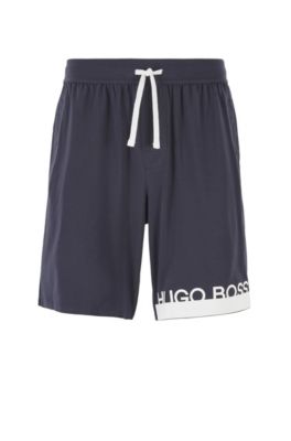 Jersey pyjama shorts with new-season logo