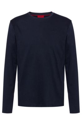 hugo boss men's long sleeve t shirt