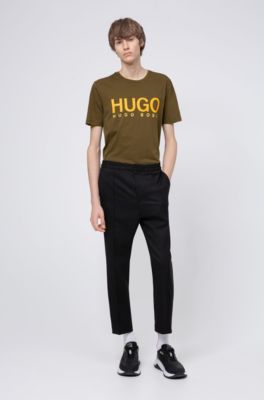 hugo boss beige t shirt