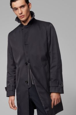 hugo boss mens raincoat