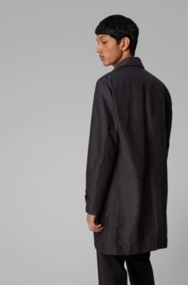 hugo boss raincoat mens