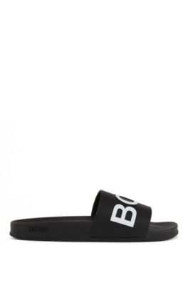 boys hugo boss sliders