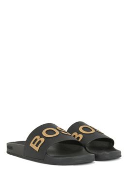 boys hugo boss sliders