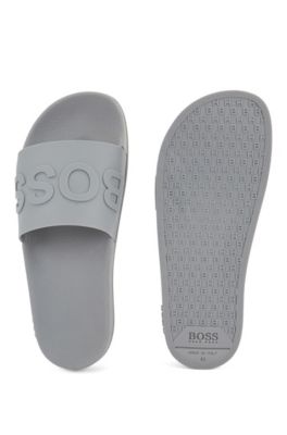 hugo boss gold sliders