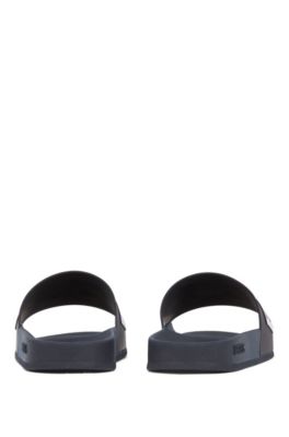 hugo boss gold sliders