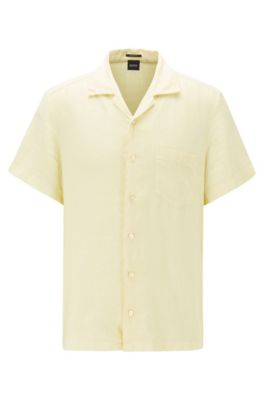 boss linen shirt