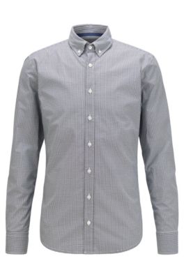 hugo boss button shirt