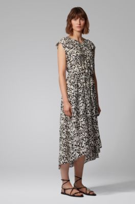 hugo boss floral dress