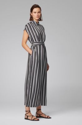 hugo boss zip neck