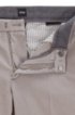 Tapered-fit chinos in a cotton blend, Silver