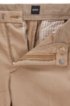 Tapered-fit chinos in a cotton blend, Light Brown