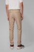 Tapered-fit chinos in a cotton blend, Light Brown