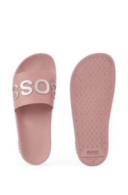 womens hugo boss flip flops