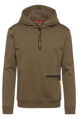 khaki hugo boss tracksuit