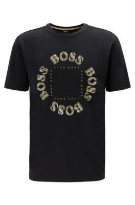 hugo boss gold tracksuit bottoms