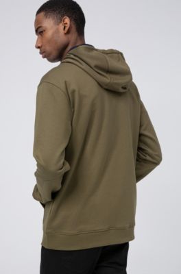 hugo boss khaki sweatshirt