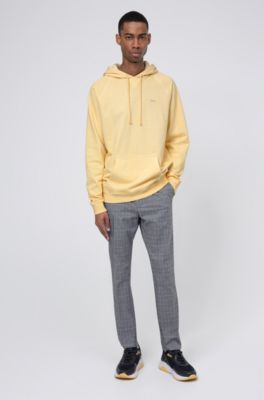 hugo boss yellow sweatshirt