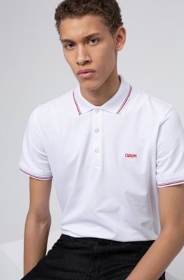 hugo boss slim fit polo sale