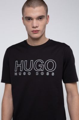 hugo boss logo t shirt