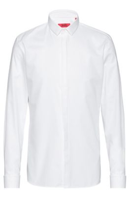 hugo boss tuxedo shirt